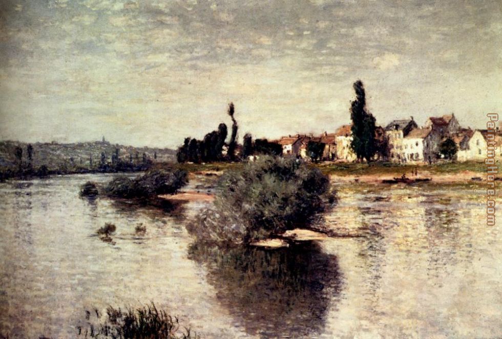 The Seine At Lavacourt painting - Claude Monet The Seine At Lavacourt art painting